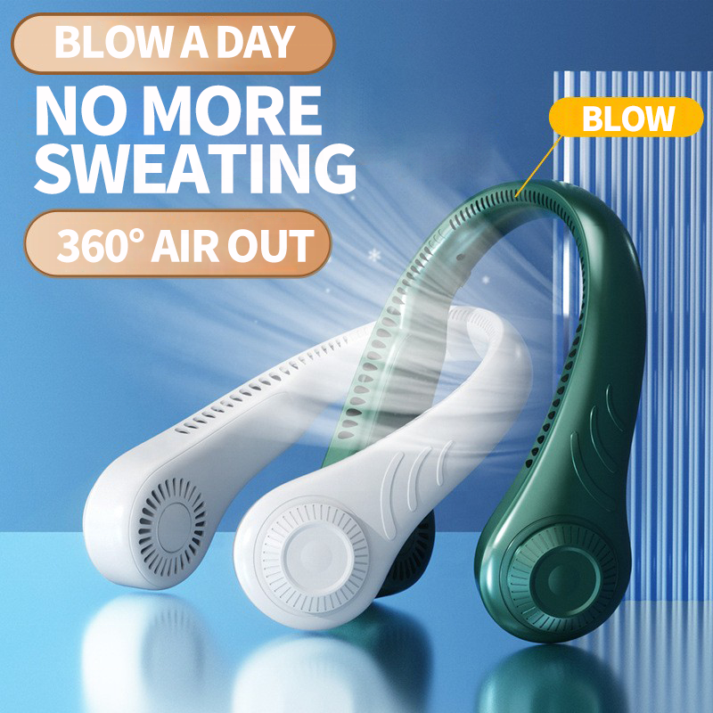 Portable Neck Fan – Hands Free Cooling Fan