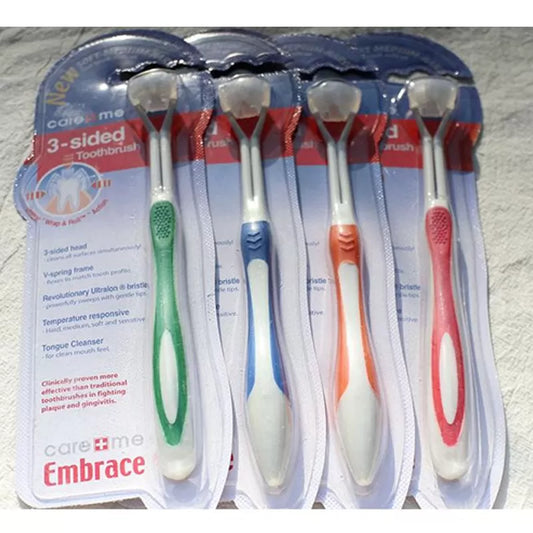 3-Sided Tooth Brush – Sensory Friendly