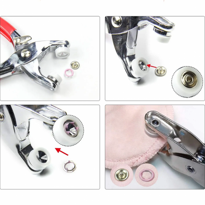 Snap Button Plier Set