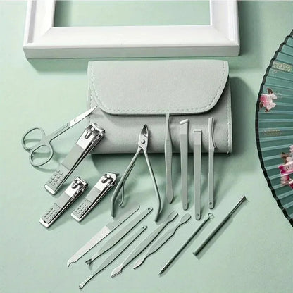 16pcs Professional Manicure Pedicure Kit
