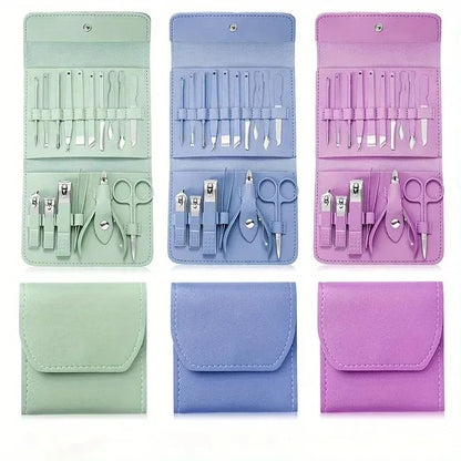 16pcs Professional Manicure Pedicure Kit