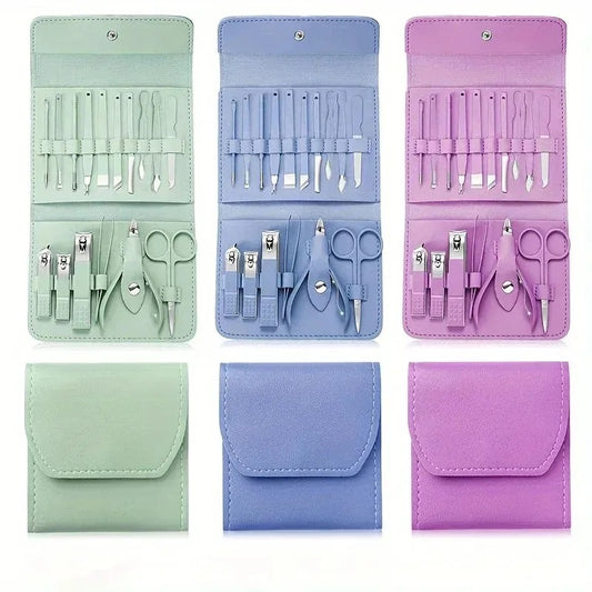 16pcs Professional Manicure Pedicure Kit