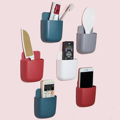 Wall Mounted Mobile Holder | Remote Control Organizer