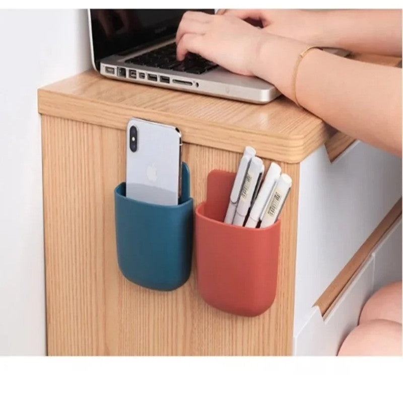 Wall Mounted Mobile Holder | Remote Control Organizer