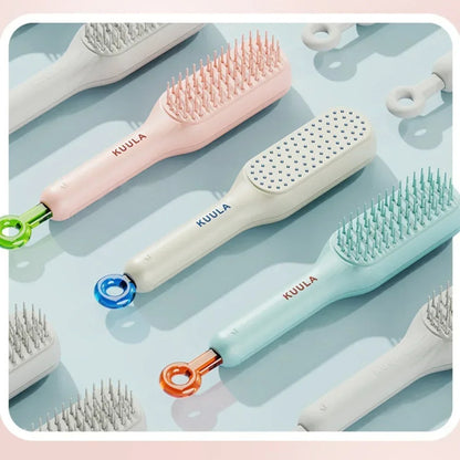 Self Cleaning Hair Brush – One Click Hair Removal