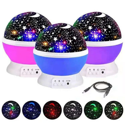 Star Master Dream Rotating Projector | Galaxy Star Night Light for Room Decor