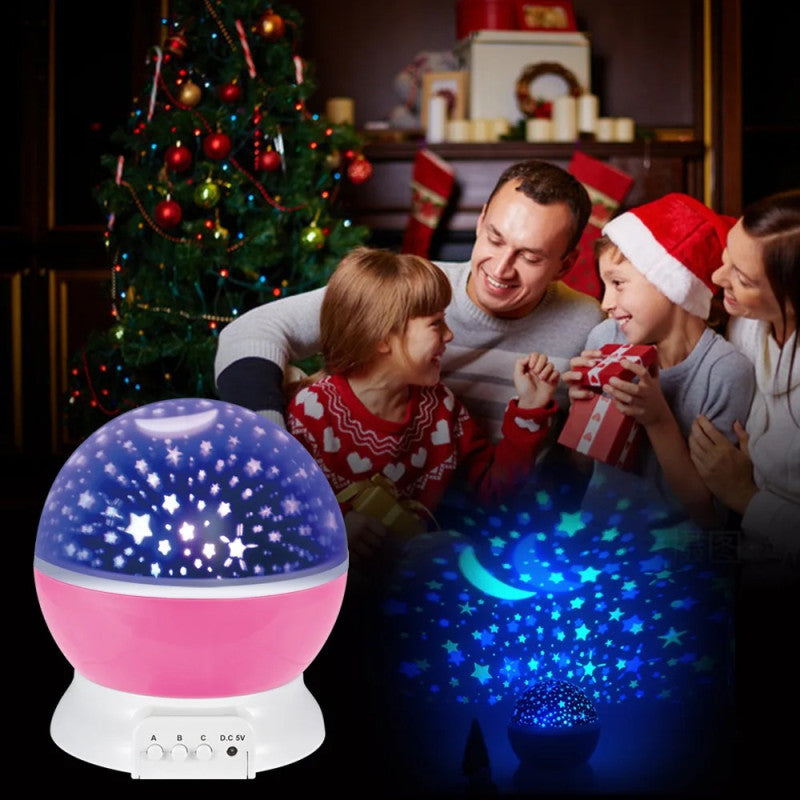 Star Master Dream Rotating Projector | Galaxy Star Night Light for Room Decor