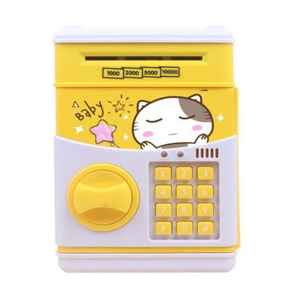 Kids Gift Cartoon Password Piggy Bank Atm
