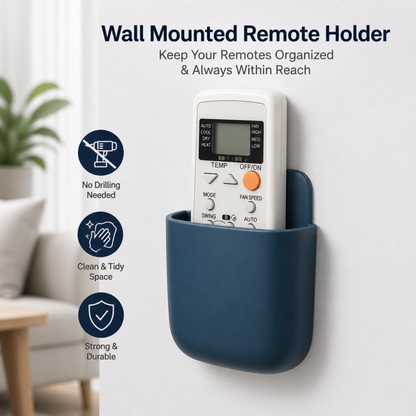 Wall Mounted Mobile Holder | Remote Control Organizer