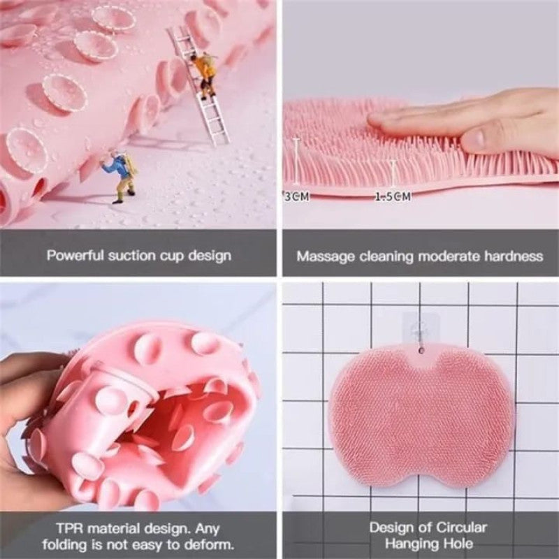 Silicone Foot Wash Scrubber Mat