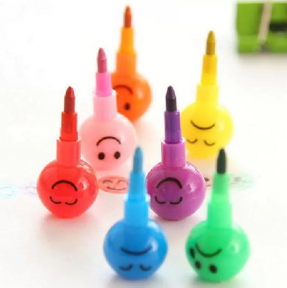 Multi-Color Fine Grip Crayons