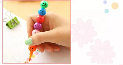 Multi-Color Fine Grip Crayons
