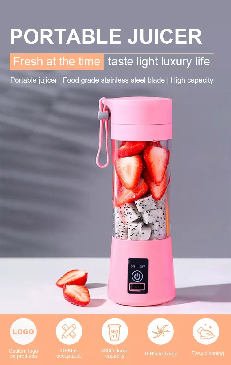 Portable USB Rechargeable Juicer Blender