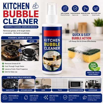 Kitchen Bubble Cleaner Spray