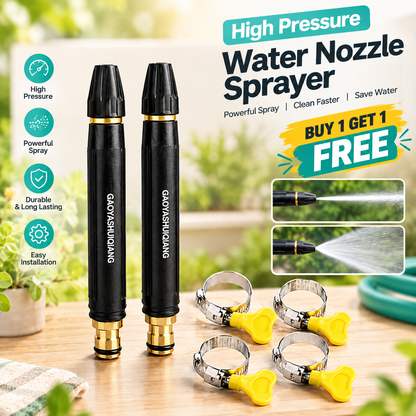 High Pressure Water Nozzle Sprayer – Buy 1 Get 1 Free