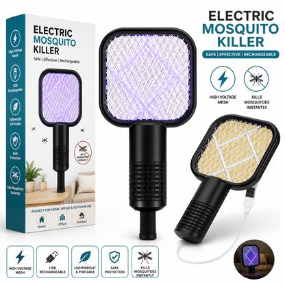 Mini Mosquito Racket – Portable Electric Insect Killer