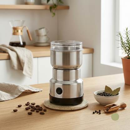 Electric Stainless Steel Coffee & Spice Grinder