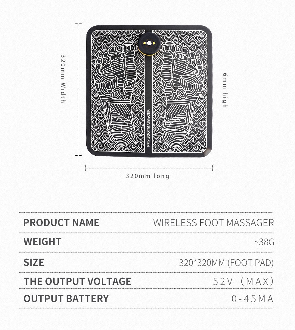 Electrical Muscle Stimulation Foot Massager