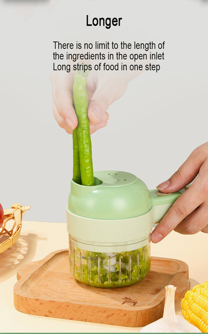 4-in-1 Rechargeable Multifunctional Electric Chopper