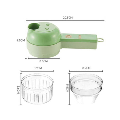 4-in-1 Rechargeable Multifunctional Electric Chopper
