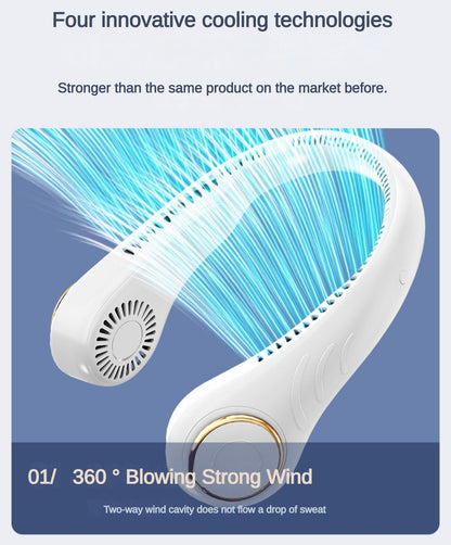 Portable Neck Fan – Hands Free Cooling Fan
