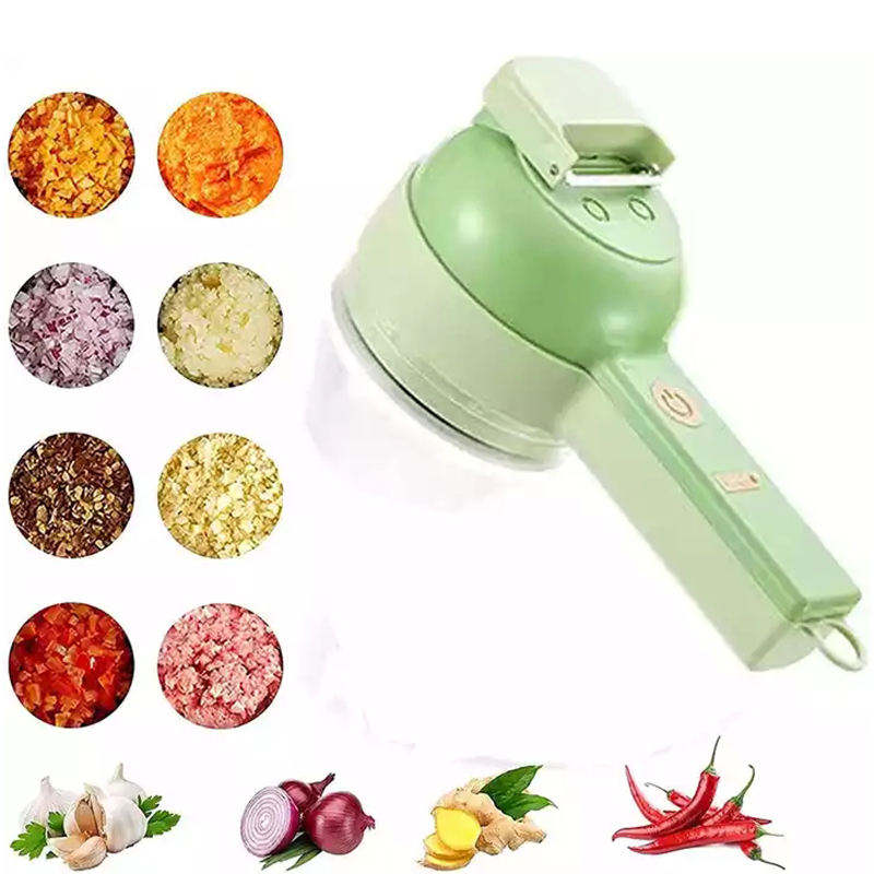 4-in-1 Rechargeable Multifunctional Electric Chopper