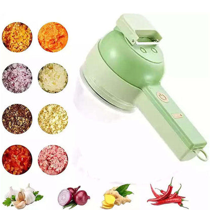 4-in-1 Rechargeable Multifunctional Electric Chopper